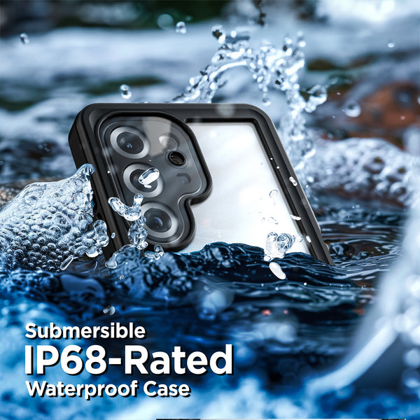 Encuentra la funda híbrida transparente impermeable REDPEPPER FS Series para Galaxy S25 Ultra en Guatemala, al mejor precio.