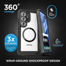 Encuentra la funda híbrida transparente impermeable REDPEPPER FS Series para Galaxy S25 Ultra en Guatemala, al mejor precio.