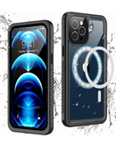 Encuentra la funda transparente impermeable híbrida para iPhone 13 Pro en Guatemala, venta al por mayor.