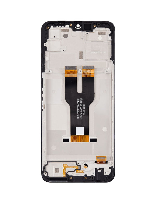 Reparación de pantalla con marco para T-Mobile Revvl 6X 5G en Guatemala, disponible en nuestro taller de reparaciones.