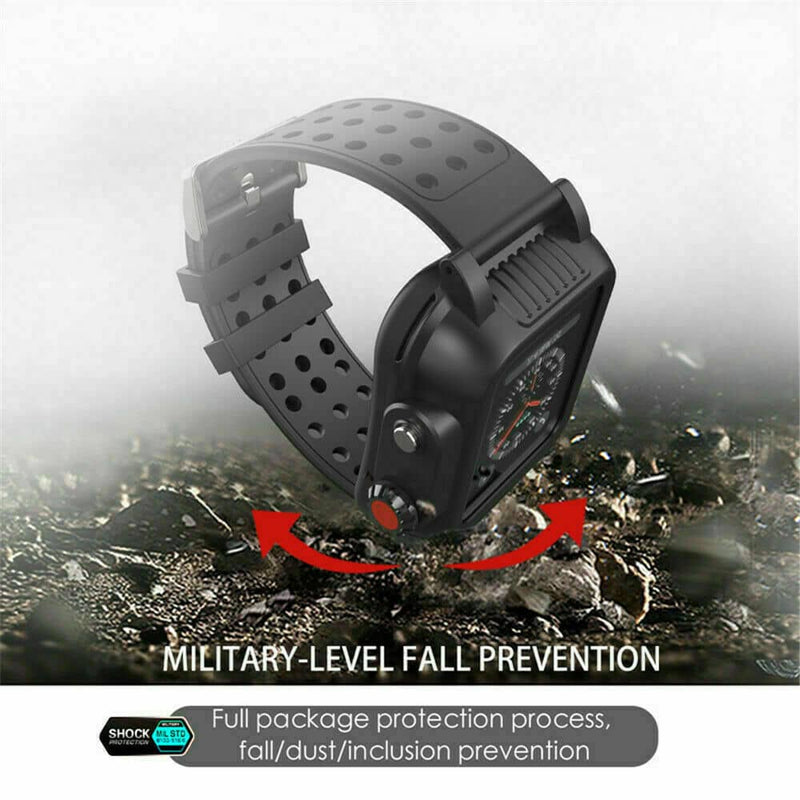 Protege tu iWatch Series 4/5/6/SE 40mm en Guatemala con la caja impermeable REDPEPPER de SlowBack.