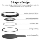 Encuentra la tapa trasera Metal Ring con vidrio templado HD para Samsung Galaxy S23 Ultra en Guatemala, ideal para reparaciones en talleres y comprar al por mayor.