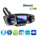 Encuentra el mejor transmisor FM Bluetooth para auto en Guatemala con cargador USB y manos libres en SlowBack.