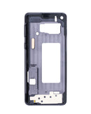 Compra la carcasa intermedia negra para Samsung Galaxy S10 en Guatemala, perfecta para reparaciones y cambios de carcasa.