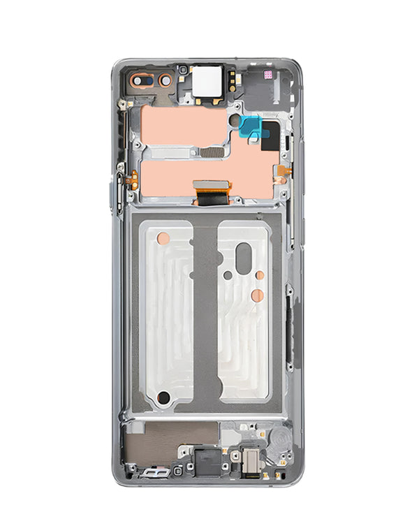 Reparación de pantalla OLED para Galaxy S10 5G G977 (CROWN SILVER) en Guatemala, encuentra el mejor precio en mayoristas de repuestos electrónicos.