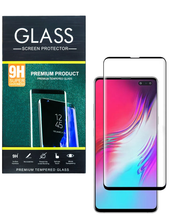 Protector de vidrio templado 3D curved para Samsung Galaxy S10 5G en Guatemala a precios de mayorista.