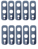 Lente de camara trasera con adhesivo Galaxy S10E (Solo vidrio) (Azul) (Pack of 10)