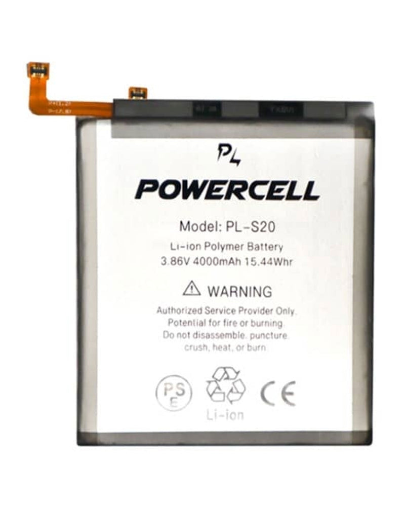 Encuentra la mejor batería POWERCELL PRO para Samsung Galaxy S20 en Guatemala en nuestra tienda de componentes y reparaciones.