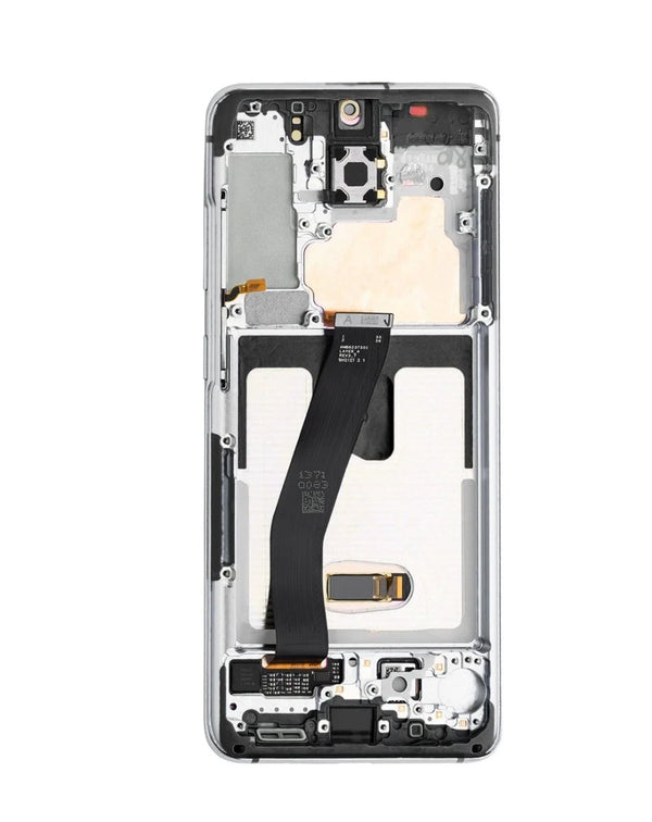 Reparación de pantalla Galaxy S20 OLED con marco en Guatemala.