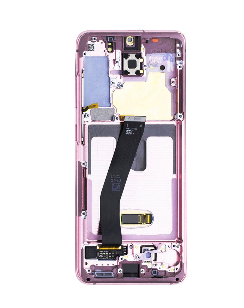 Reparación de pantalla OLED con marco para Samsung Galaxy S20 en Guatemala, al por mayor y con servicio técnico especializado.