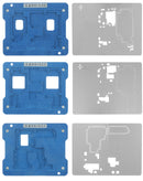 Plataforma de reballing BGA XinZhiZao AR 19-en-1 para Samsung Galaxy S20 a S25 Ultra, stencil de precisión.