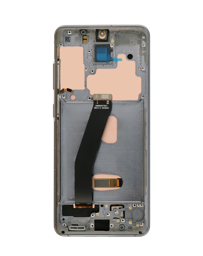 Reparación de pantalla OLED con marco para Samsung Galaxy S20 (G980 / G981) color Cosmic Black en Guatemala.