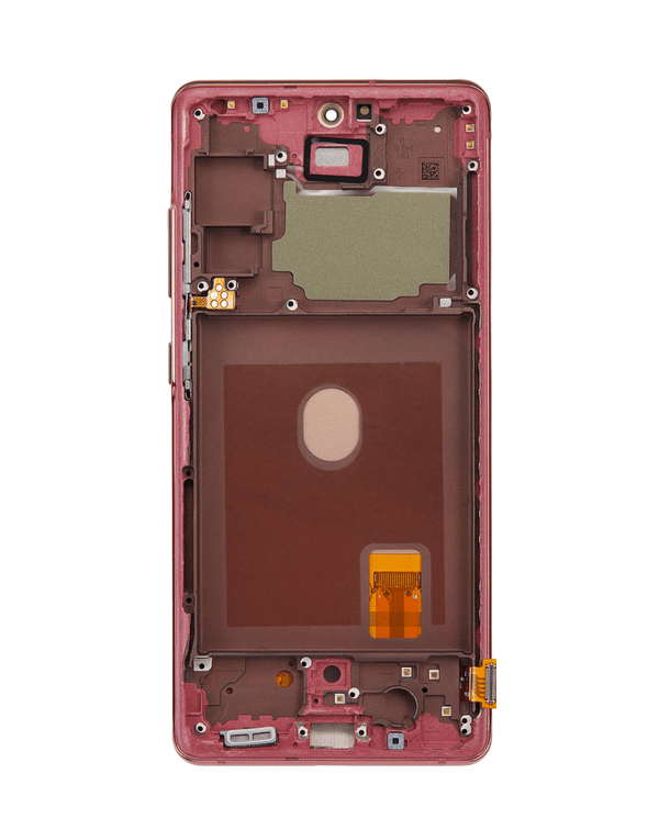 Reparación de pantalla con marco OLED para Samsung Galaxy S20 FE en Guatemala.