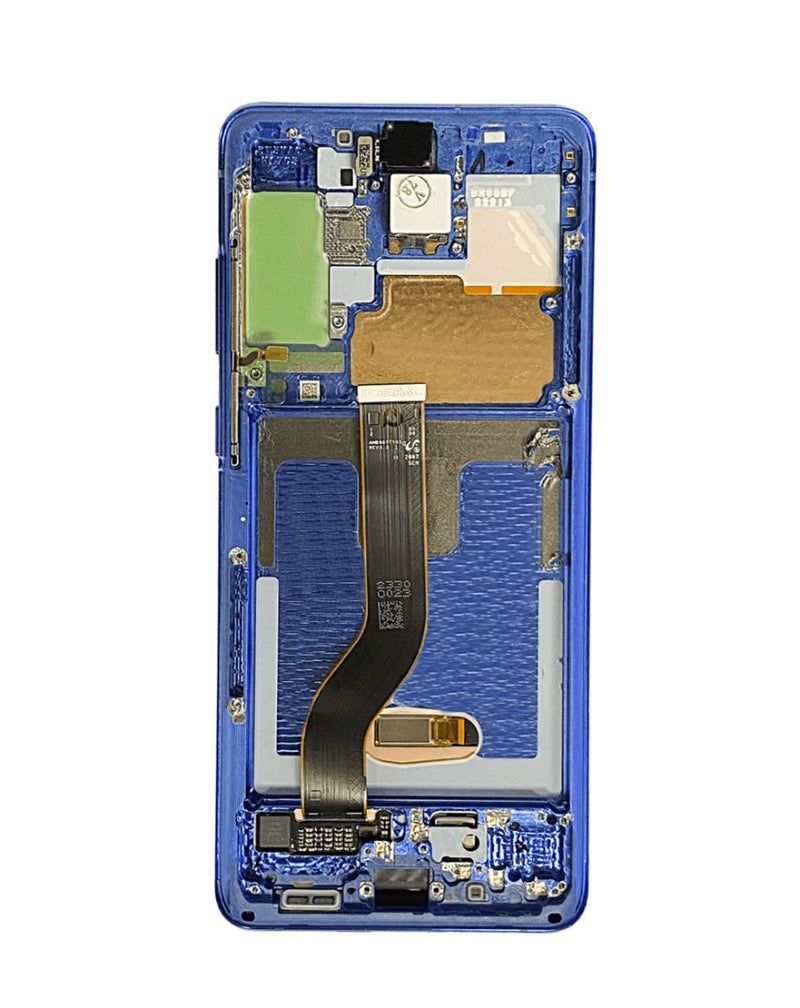 Reparación de pantalla OLED con marco para Samsung Galaxy S20 Plus 5G en Guatemala, disponibles en mayoristas de componentes Samsung.
