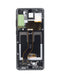 Reparación de pantalla OLED Galaxy S20 Plus 5G en Guatemala, con marco incluido, color Cosmic Black, disponible en mayoristas de repuestos y talleres de reparación.