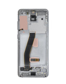 Reparación de pantalla OLED con marco para Samsung Galaxy S20 en Guatemala.