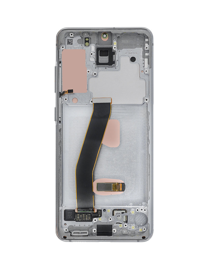 Reparación de pantalla OLED con marco para Samsung Galaxy S20 en Guatemala.