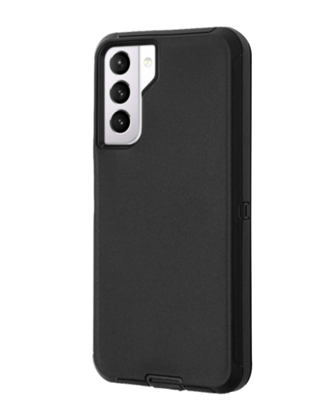 Encuentra la mejor funda heavy duty para Samsung Galaxy S21 Plus en Guatemala, color negro.