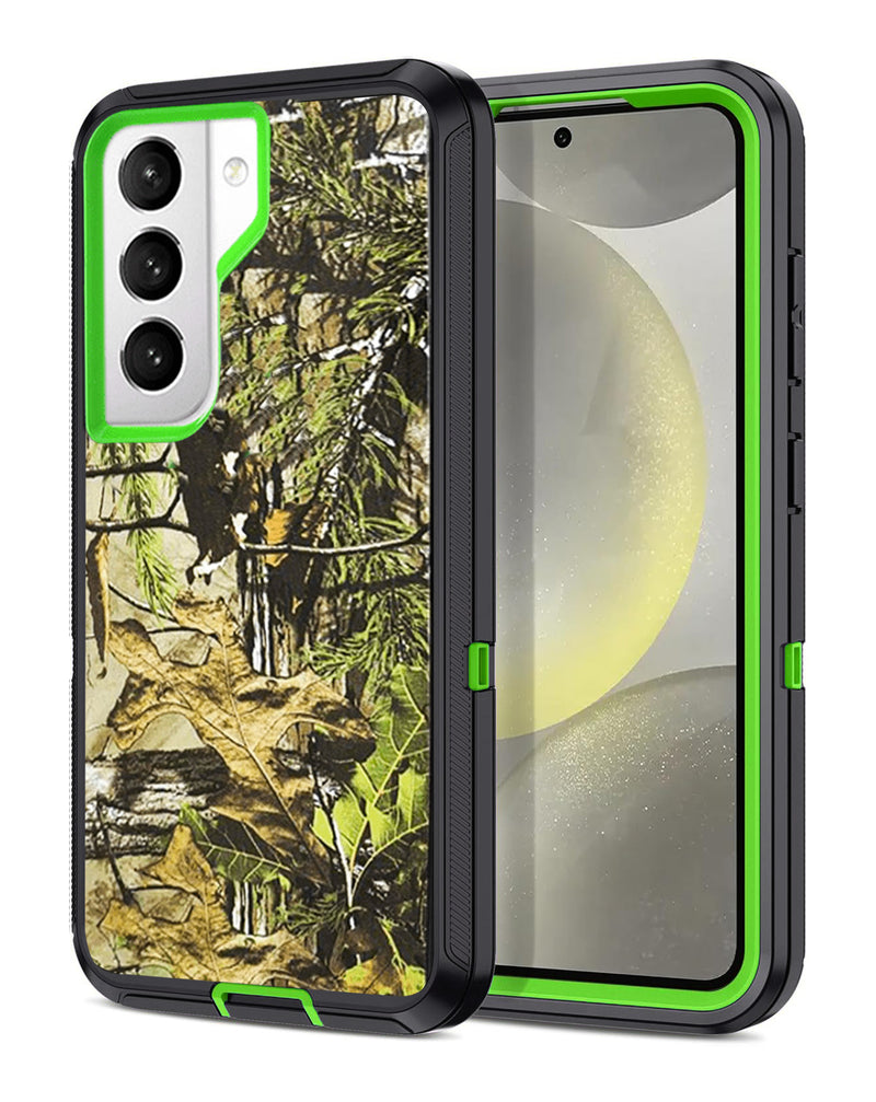 Protege tu Samsung Galaxy S21 con esta funda de alta resistencia en color Camo Green en Guatemala.
