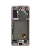 Reparación de pantalla OLED con marco Samsung Galaxy S21 (G991) en Guatemala.
