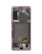 Reparación de pantalla con marco OLED para Samsung Galaxy S21 en Guatemala - Phantom Violet.