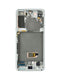 Reparación de pantalla OLED con marco para Samsung Galaxy S21 G991 color Phantom White en Guatemala.