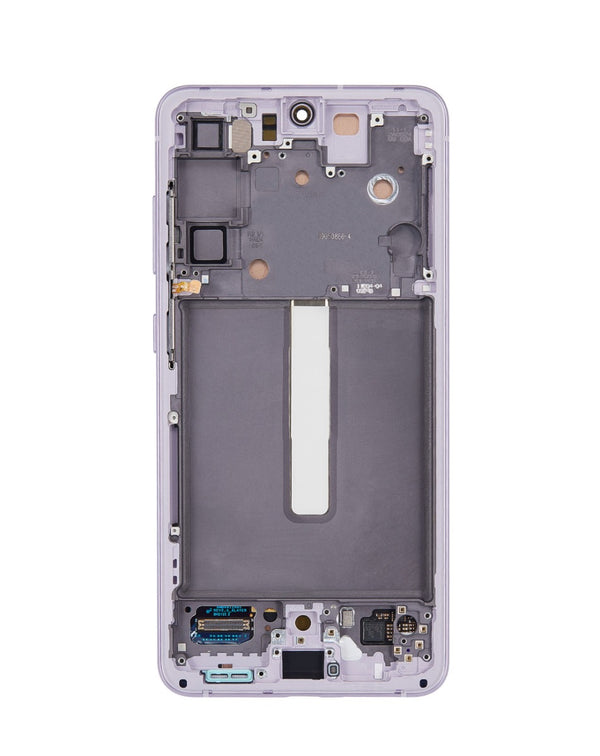 Reparación de pantalla original Samsung Galaxy S21 FE G990 con marco en Guatemala.