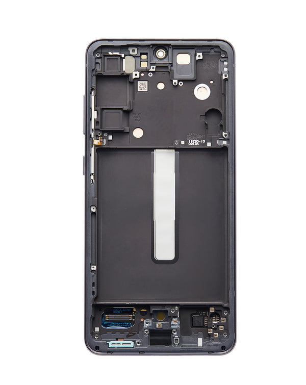 Pantalla con marco Samsung Galaxy S21 FE (G990) (GRAPHITE)