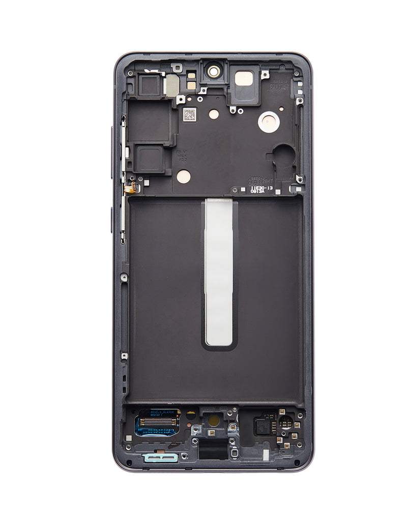 Pantalla con marco Samsung Galaxy S21 FE (G990) (GRAPHITE)