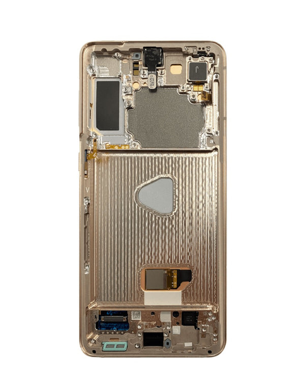 Venta de pantalla con marco para Samsung Galaxy S21 Plus 5G en Guatemala, calidad premium y en color Phantom Violet.