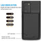 Protege tu Galaxy S21 Ultra con una funda protectora de carga slim de 4700mAh en Guatemala.