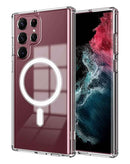 Encuentra la mejor funda transparente con carga inalámbrica para Galaxy S21 Ultra en Guatemala, disponible en distribuidores mayoristas de accesorios Galaxy con etiqueta SlowBack.