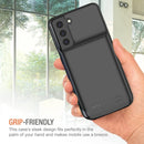 Protege y carga tu Galaxy S22 Plus con esta funda protectora Slim de 4800mAh en Guatemala.