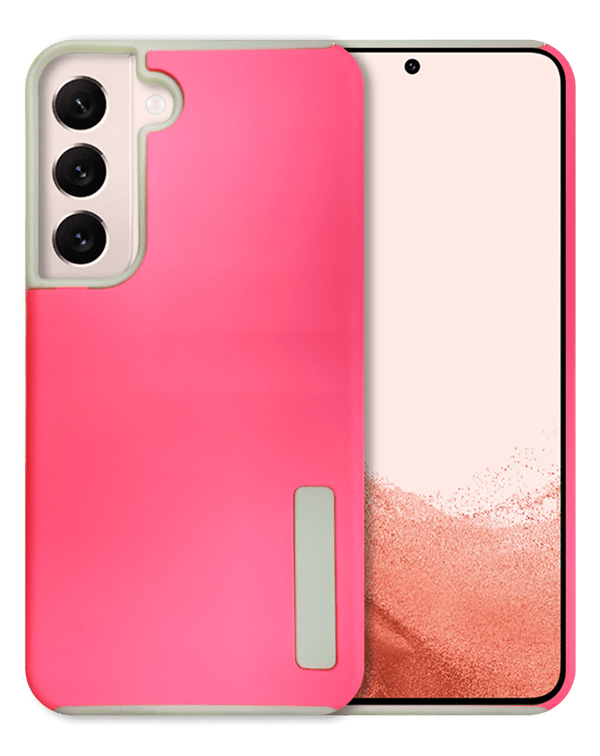 Protege tu Samsung Galaxy S22 Plus con una funda de doble capa en color PINK, disponible en Guatemala.