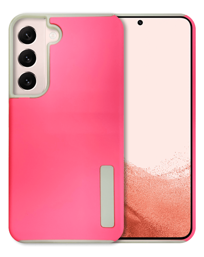Protege tu Samsung Galaxy S22 Plus con una funda de doble capa en color PINK, disponible en Guatemala.