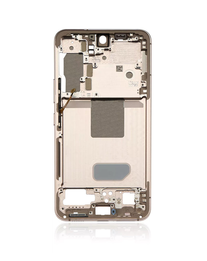 Chasis medio Galaxy S22 Plus 5G (Versión Norteamericana) en color Pink Gold, disponible en Guatemala.