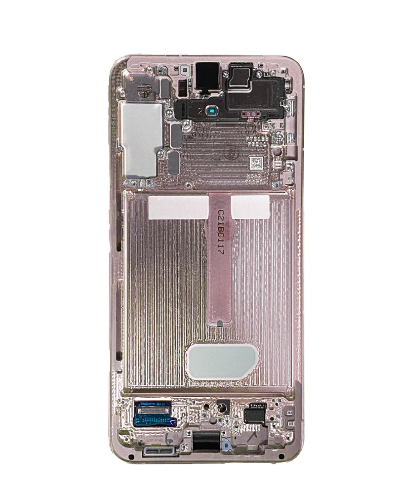 Reparación de pantalla OLED con marco para Galaxy S22 Plus en Guatemala.