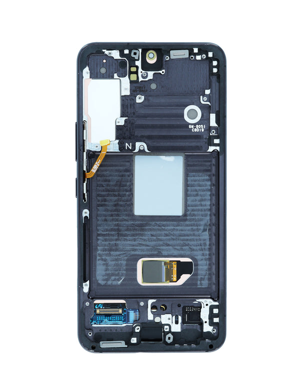 Reparación de pantalla OLED Galaxy S22 con marco en Guatemala, disponible en mayoristas de repuestos y talleres de reparación.