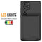 Case protector de carga delgada (4800mAh) para Samsung Galaxy S22 Ultra en Guatemala, ideal para mayoristas de accesorios, reparaciones de celulares y tiendas de tecnología.