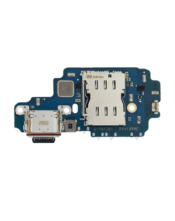 Reparación de puerto de carga con lector de sim card para Samsung Galaxy S22 Ultra en talleres especializados en Guatemala.