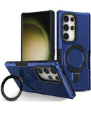 Protector antigolpes con anillo para Samsung Galaxy S22 Ultra en Guatemala, encuentra la mejor carcasa en color azul en nuestro taller de reparaciones.