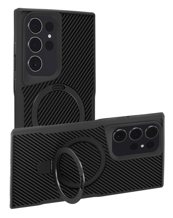 Protege tu Samsung Galaxy S22 Ultra con una funda de fibra de carbono magnética en Guatemala.