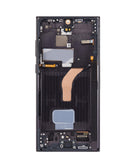 Reparación pantalla con marco soft OLED Samsung Galaxy S22 Ultra en Guatemala.