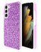 Encuentra la mejor funda Bling Diamond Crystal Dual Layer color PURPLE para Galaxy S23 en Guatemala.