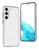 Encuentra la mejor funda transparente con carga inalámbrica para tu Samsung Galaxy S23 Plus en Guatemala en tiendas de accesorios telefónicos y mayoristas de protección.