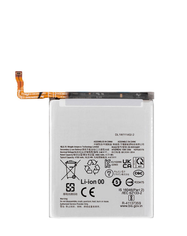 Reparación de batería premium para Galaxy S23 Plus en Guatemala con la batería EB-BS916ABY.