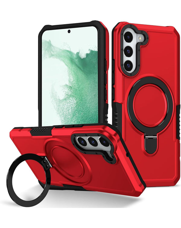 Encuentra la mejor funda rígida antichoque con soporte de anillo para Samsung Galaxy S23 Plus en Guatemala.