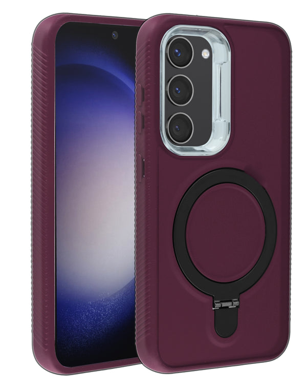 Funda resistente con puntal para carga inalámbrica en Guatemala, tiendas de accesorios y fundas heavy duty.