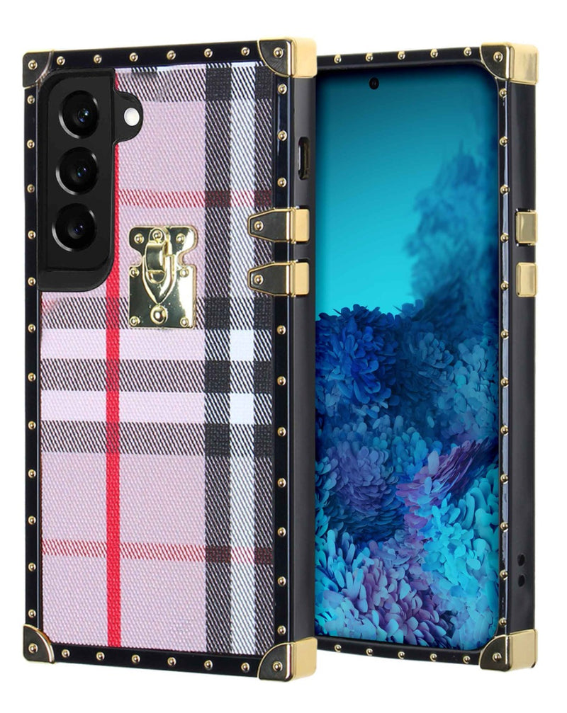 Encuentra la mejor funda cuadrada de lujo para tu Samsung Galaxy S23 en Guatemala.