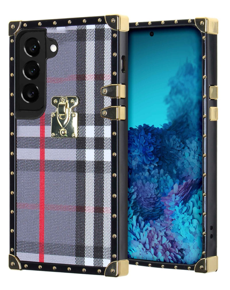 Encuentra la mejor Funda Luxury Square Style 7 para tu Galaxy S23 en Guatemala con entrega inmediata.